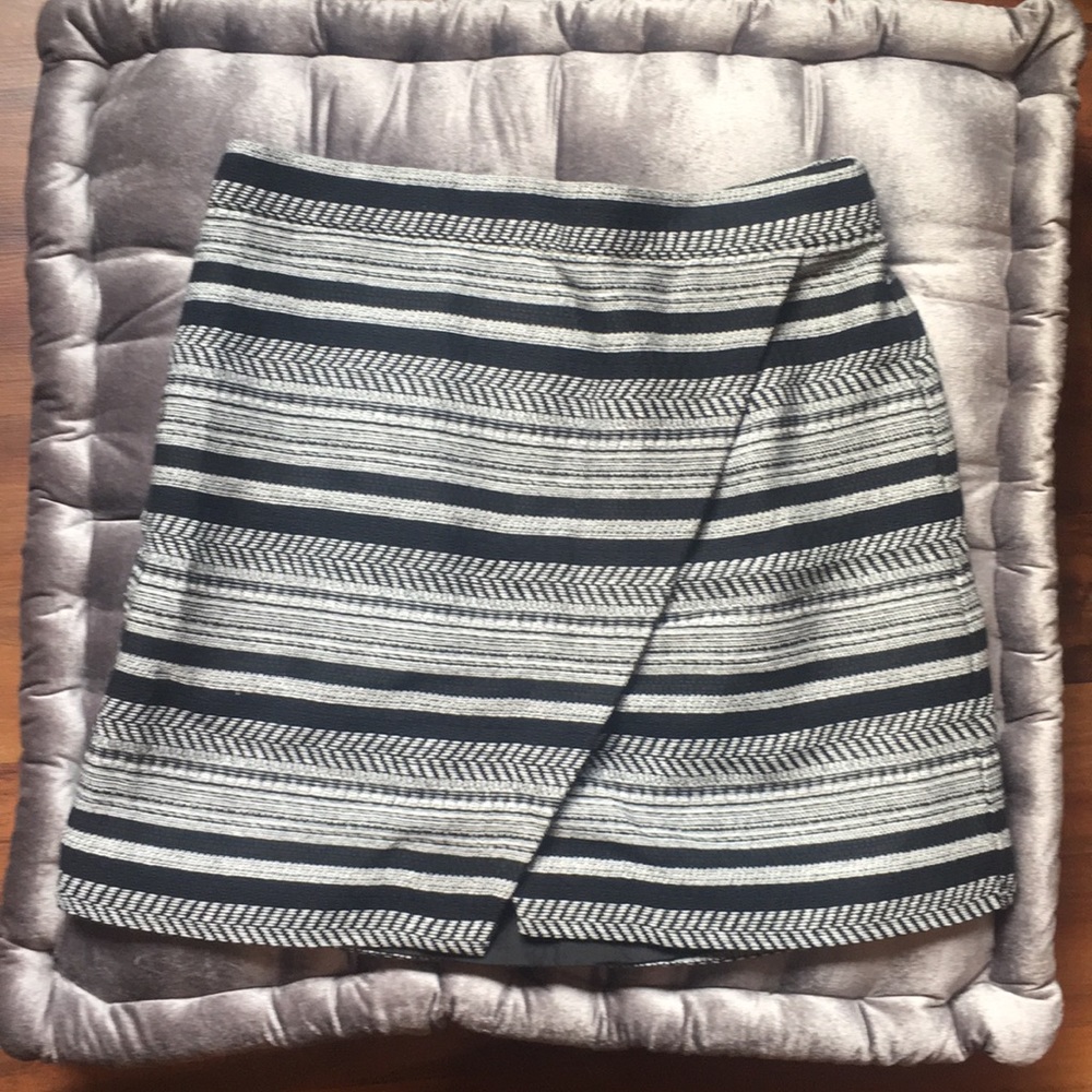 Black and white skirt